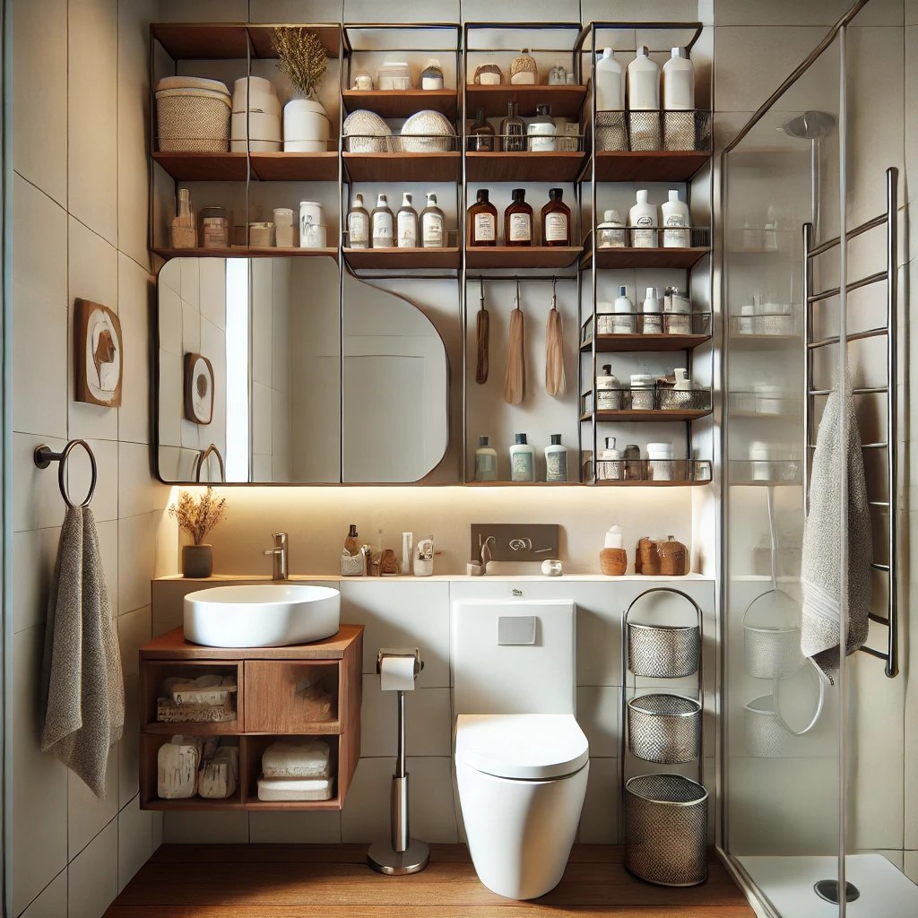 Space-Saving Hacks for Tiny Bathrooms