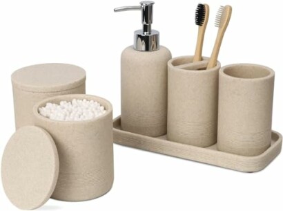 ZCCZ Bathroom Accessories Set